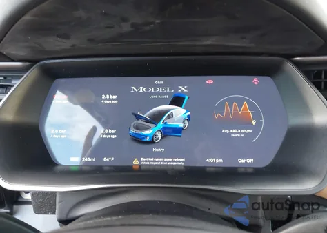 2019 Tesla Model X 100D/75D/Long Range from USA, damaged, VIN 5YJXCBE22KF162440